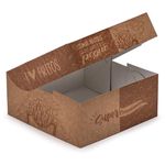 CAIXA PARA FRITURAS DELIVERY PEQUENA KRAFT GOURMET - 50 UNIDADES