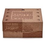 CAIXA PARA FRITURAS DELIVERY PEQUENA KRAFT GOURMET - 50 UNIDADES