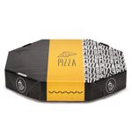 CAIXA PIZZA BROTINHO 25 CM BLACK YELLOW - 10 UNIDADES