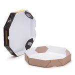 CAIXA PIZZA BROTINHO 25 CM BLACK YELLOW - 10 UNIDADES