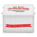 CAIXA LANCHE HAMBURGUER GRANDE RED GOURMET - 50 UNIDADES