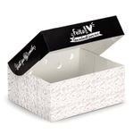 CAIXA PARA FRITURAS DELIVERY GRANDE BLACK GOURMET - 50 UNIDADES