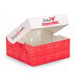 CAIXA PARA FRITURAS DELIVERY MÉDIA RED GOURMET - 50 UNIDADES