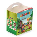 EMBALAGEM PARA KIT LANCHE INFANTIL CAIXAKIDS - 50 UNIDADES