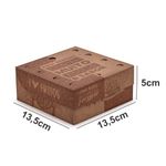 CAIXA PARA FRITURAS DELIVERY PEQUENA KRAFT GOURMET - 50 UNIDADES