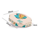 CAIXA PIZZA BROTINHO 25 CM PAC - 10 UNIDADES