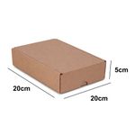 CAIXA ENVIO KRAFT 200X200X50 - 25 UNIDADES