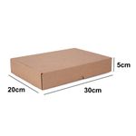 CAIXA ENVIO KRAFT 300X200X50 - 10 UNIDADES