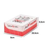 CAIXA PARA FRITURAS DELIVERY EXTRA GRANDE RED GOURMET - 50 UNIDADES