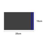 ENVELOPE CINZA C/ ABA DE COLA 15x25 - 500 UNIDADES