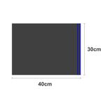 ENVELOPE CINZA C/ ABA DE COLA 30x40 - 500 UNIDADES