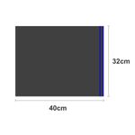 ENVELOPE CINZA C/ ABA DE COLA 32x40 - 500 UNIDADES
