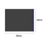 ENVELOPE CINZA C/ ABA DE COLA 35X45 - 250 UNIDADES