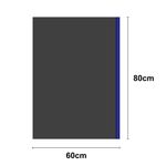 ENVELOPE CINZA C/ ABA DE COLA 80X60- 100 UNIDADES