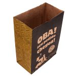 SACO KRAFT DELIVERY OBA SEU PEDIDO CHEGOU - TAMANHO P | 50 UNIDADES