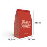 SACO KRAFT DELIVERY FEITO NO CAPRICHO - TAMANHO G | 50 UNIDADES