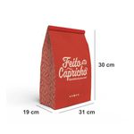 SACO KRAFT DELIVERY FEITO NO CAPRICHO - TAMANHO GG | 50 UNIDADES