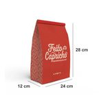 SACO KRAFT DELIVERY FEITO NO CAPRICHO - TAMANHO M | 50 UNIDADES