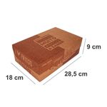 CAIXA PARA FRITURAS DELIVERY EXTRA GRANDE KRAFT GOURMET - 50 UNIDADES