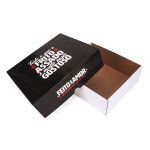 EMBALAGEM CAIXA SALGADOS PEQUENA BLACK GOURMET - 10 Unidades