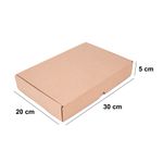 CAIXA ENVIO KRAFT 300X200X50 - 10 UNIDADES