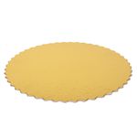 CAKE BOARD OURO PREMIUM 28cm - 10 UNIDADES