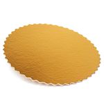 CAKE BOARD OURO PREMIUM 24cm - 10 UNIDADES
