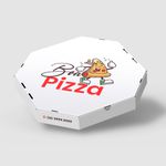 CAIXA PIZZA BROTINHO 25 CM PERSONALIZE FACIL - 10 UNIDADES