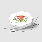 CAIXA PIZZA 35 CM PERSONALIZE FACIL - 10 UNIDADES 