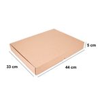 CAIXA ENVIO KRAFT 440X330X50 PERSONALIZE FÁCIL - 10 UNIDADES