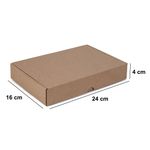 CAIXA ENVIO MINI PAC KRAFT 240x160x40 - 25 UNIDADES