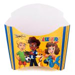 EMBALAGEM PARA BATATA FRITA TRADICIONAL CAIXA KIDS - 50 UNIDADES