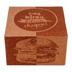 CAIXA LANCHE HAMBURGUER GRANDE KRAFT GOURMET- 50 UNIDADES
