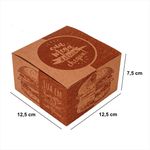 CAIXA LANCHE HAMBURGUER GRANDE KRAFT GOURMET- 50 UNIDADES