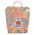 SACOLA KRAFT PRESENTE ESPECIAL TAMANHO P - 10 UNIDADES 