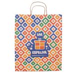 SACOLA KRAFT PRESENTE ESPECIAL TAMANHO P - 10 UNIDADES 