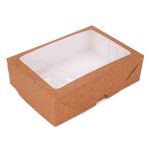 CAIXA MULTIUSO COM VISOR KRAFT 200x140x55 CM - 10 UNIDADES