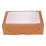 CAIXA MULTIUSO COM VISOR KRAFT 200x140x55 CM - 10 UNIDADES