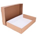 EMBALAGEM CAIXA KRAFT GRANDE 40X25X7 - 10 UNIDADES