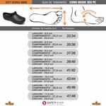Babuche Branco BB60 Soft Works Sapato de Segurança EPI Antiderrapante