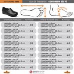 Sapato Unisex Marinho BB65 Soft Works Sapato de Segurança EPI Antiderrapante