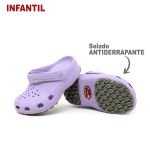 Babuche Infantil Ameixa BB31 Soft Works Antiderrapante