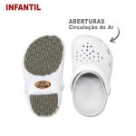 Babuche Infantil Branco BB31 Soft Works Antiderrapante