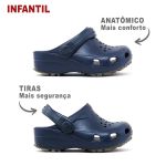 Babuche Infantil Marinho BB31 Soft Works Antiderrapante