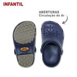 Babuche Infantil Marinho BB31 Soft Works Antiderrapante