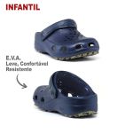 Babuche Infantil Marinho BB31 Soft Works Antiderrapante
