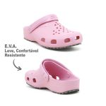 Babuche Rosa BB31 Soft Works Antiderrapante