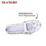 Sapatilha Branca Estampa DNA BB50 Soft Works Antiderrapante