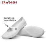 Sapatilha Branca Soft Works BB50 Sapato de Segurança EPI