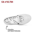 Sapatilha Branca Soft Works BB51 Antiderrapante